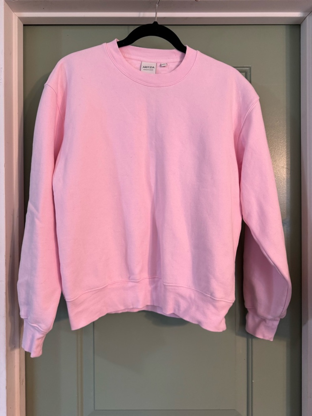 Aritzia Light Pink Crewneck Sweatshirt